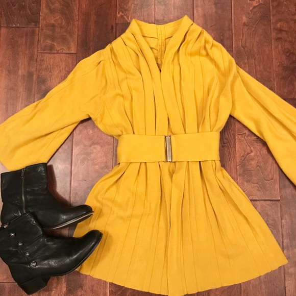 Anthropologie Sweaters - Anthropologie Moth Pleated Cardigan Sz Med